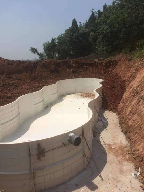 橋水科技稻田共生玻璃鋼養魚池