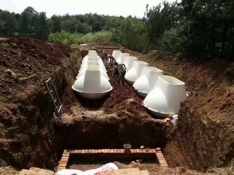 農(nóng)村污水沼氣型厭氧多級生化凈化池